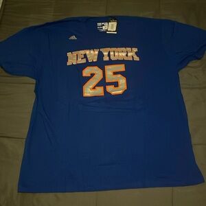 New York Knicks Derrick Rose T’Shirt 2XL